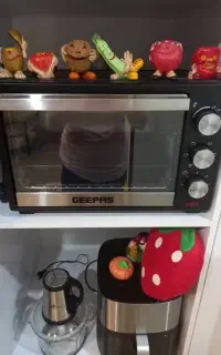 توستر مشکی جیپاس استفاده نشده نو