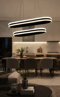 لوستر لاینری بیضی