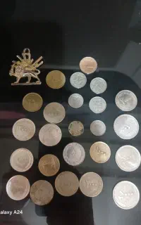 سکه و3 عدد  محافظ یخچال نو