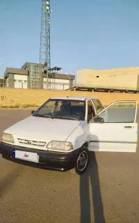 پرایدسفیدصبادوگانه سوزدستی