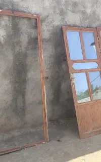 درب آلومینیومی طرح دار