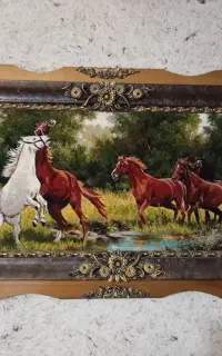 تابلو فرش ماشینی بسیارزیبا