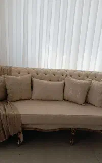 فروش شال مبل ۳ متری کل کاناپه رو پوشش میده