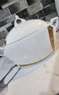 سوپ خوری چینی طلایی