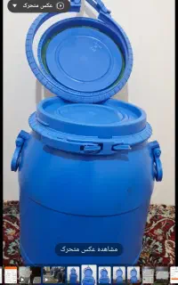 بشکه ۴۰ کیلوئی درب دار