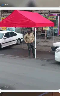 سایبان سقف طرح قایقی چترهمه جهت دارچادرمسافرتی