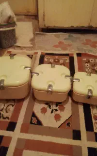 سه عدد ظرف سه تایی در کلیپسی درحدنو