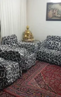 مبل هشت نفری اصل ترکیه همراه با جلو مبلی ها