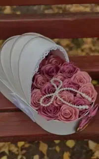 گل ربانی.باکس گل.دسته گل.گل روبانی