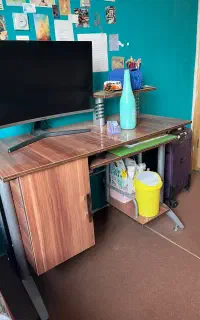 میز تحریر و صندلی طبی اداری ۲ اهرمه تخت شو
