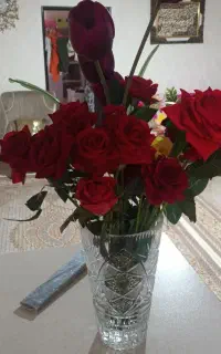 گل مصنوعی رز