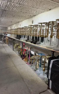 فروش عمده قلیان خارجی و ایرانی (برنجی و استیل)