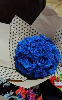 گل رز روبانی