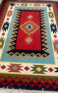 گلیم فرش ۹متری سنتی