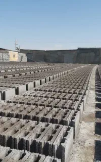 فروش بلوک دیوا ری ۲۰×۴۰ و ۵۰×۱۵ و۱۰×۴۰ تعدادبالا