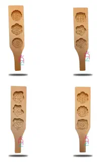قالب کلمپه چوبی وارداتی در ۴ طرح
