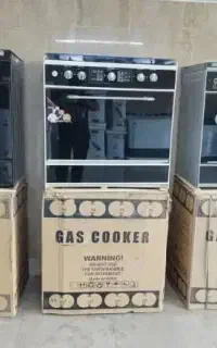 اجاق گاز ۵ شعله فلزی /kb800/شیشه رفلکس