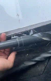 دو عدد مته کونیک بدون قلاف‌