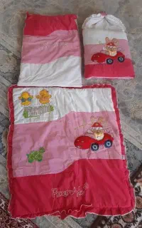 ست لحاف و تشک و کیسه خواب نوزادی دخترانه