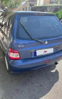 پراید ۱۱۱ مدل ۹۲ سه لکه رنگ  شاسی عقب جلو پلمپ