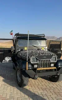 جیپ مدل۷۴بزرگ موتور