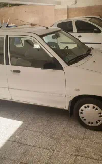 پراید ۱۳۲ سفید مدل۹۰