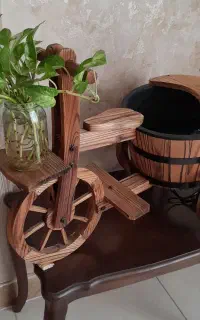 آبنمای طرح سه چرخه خارجی دست‌ساز