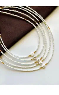گردنبند مروارید دستبند گوشواره