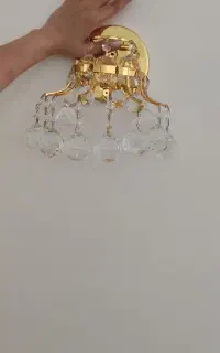 دو عد لوستر دیوار کوب