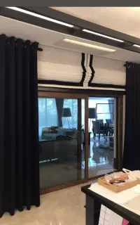پرده رومن/دانتل ترک/مخمل/شیدلیزری بادرجه کیفیA+