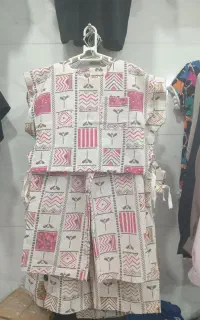 ست کراپ شلوار دخترانه حراجی