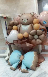 دسته گل بادکنکی