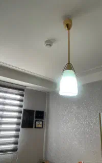 یک جفت لوستر طلایی تک شعله