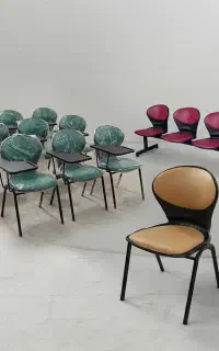 صندلی صدفی و صندلی دانش آموزی تکی و گروهی ،