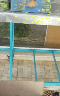 میز  چرخ دار طول 3متر.  عرض1متر