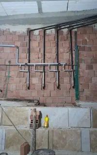 لوله کشی گاز آتش نشانی خرده کاری