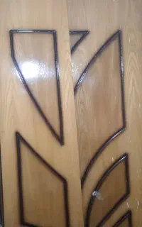 درب چوبی