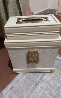 کریر نو ،ست سطل  و جا دستمال کاغذی