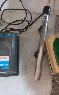 بخاری آکواریم نونو  پمپ ماهی و تمیز کن آکواریم