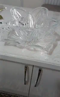 شیرینی خوری و میوه خوری کریستال اصل