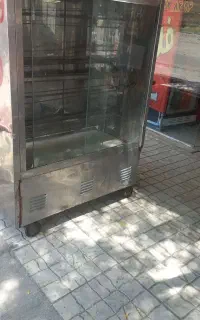 فر جوجه گردان چهار سیخ کم کارکر کاملا سالم