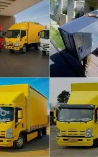 باربری اسباب کشی منزل با کارگر و ماشین کامیون