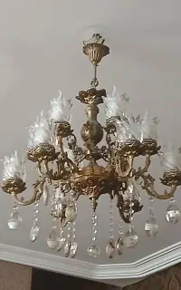 لوستر برنز ۶ شاخه