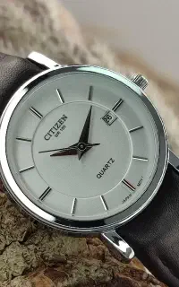ساعت مچی چرم ژاپن زنانه کلاسیک مینیمال