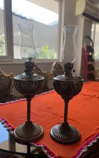 دو عدد چراغ سالم نفتی