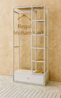 نانیسان بندرخت رگال کشو دار بغل طبقات آینه دار