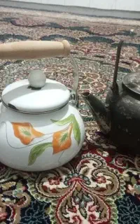 کتری آتیشی و لعابی