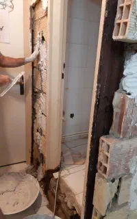 تخریب گچ کاری بنایی بازسازی کاشیکاری