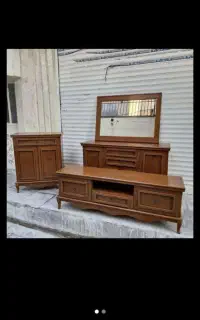 کنسول جاکفشی میز تلویزیون فرانسوی سه تیکه۴۴۹۰۰