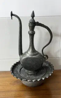 آفتابه سلفچه مس قلم قدیمی
